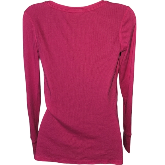 Victoria's Secret Long Sleeve 3/4 Button Down Top - Picture 3 of 3